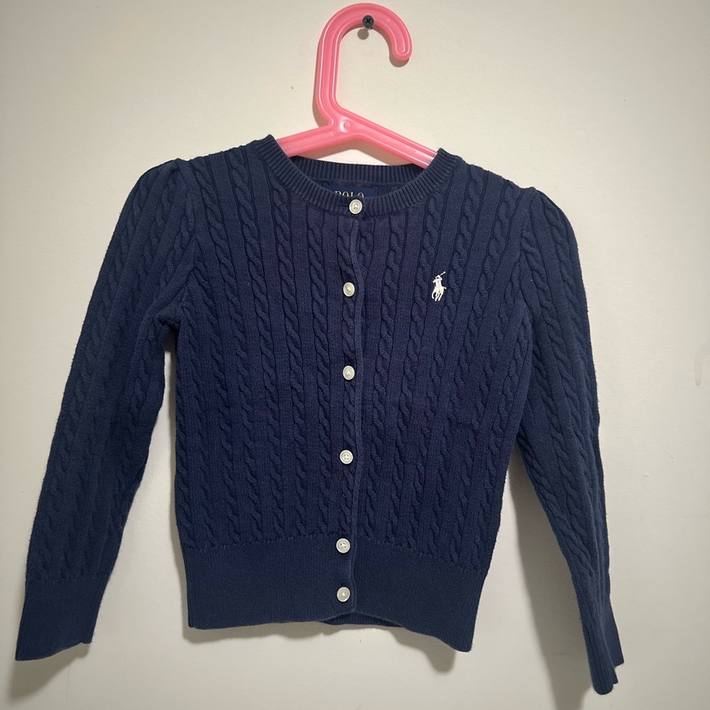 Polo by Ralph Lauren Navy Kids Sweater